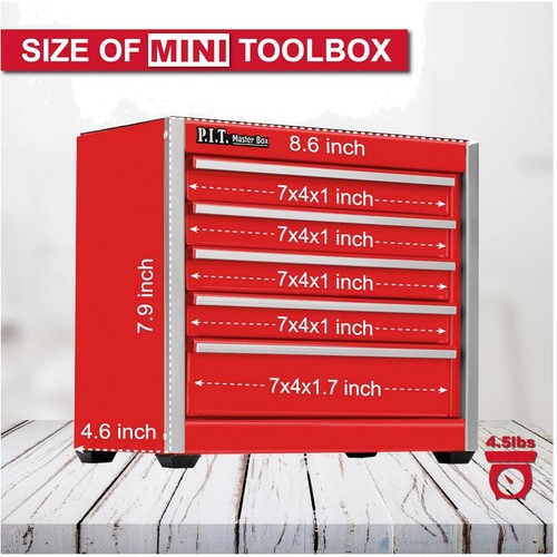 Portable small red tool - small,