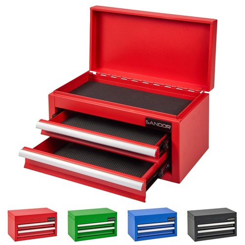 Compact metal tool chest - metal,